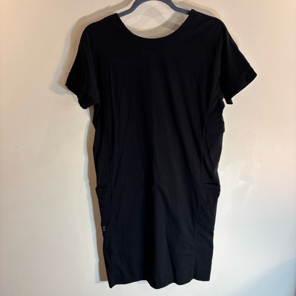 KIT and ACE Sz XS Back to Front Oversized V and Crew Neck Side Pockets Dress - Picture 9 of 14